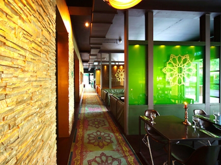 Imagen del bar/restaurante del Hotel Badhu. Foto 3