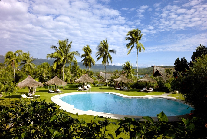 Imagen de la piscina del Hotel Badian Island Wellness Resort. Foto 16
