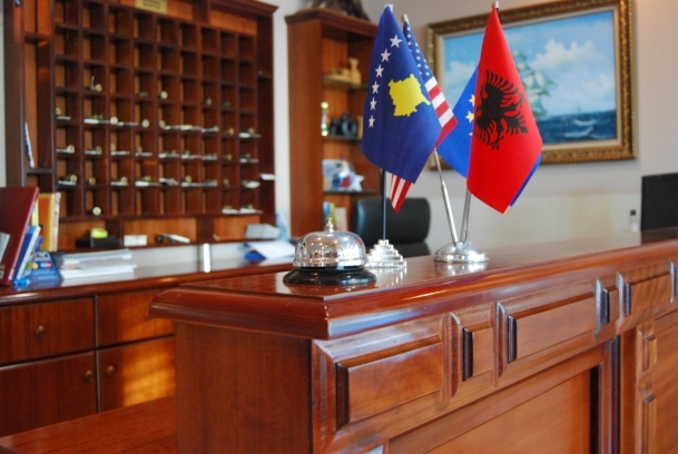 Imagen de los interiores del Hotel Bahamas, Sarande. Foto 9