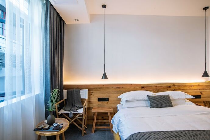 Imagen de la habitación del Hotel Bahaobieyuan. Foto 8