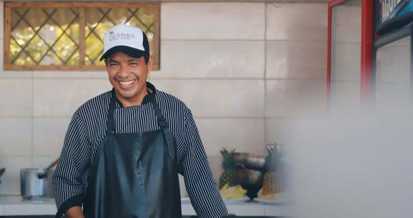 Imagen del bar/restaurante del Hotel Bahia Azul. Foto 12