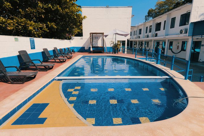 Imagen de la piscina del Hotel Bahia Azul, Tolu. Foto 20