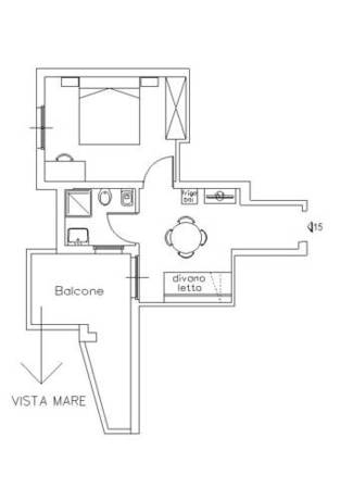 Imagen de la habitación del Hotel Baia Di Talamone. Foto 6