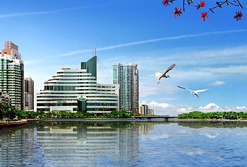 Imagen general del Hotel Bailuzhou Xiamen. Foto 1