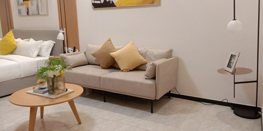 Imagen de la habitación del Hotel Bainianhui International Apartment. Foto 30