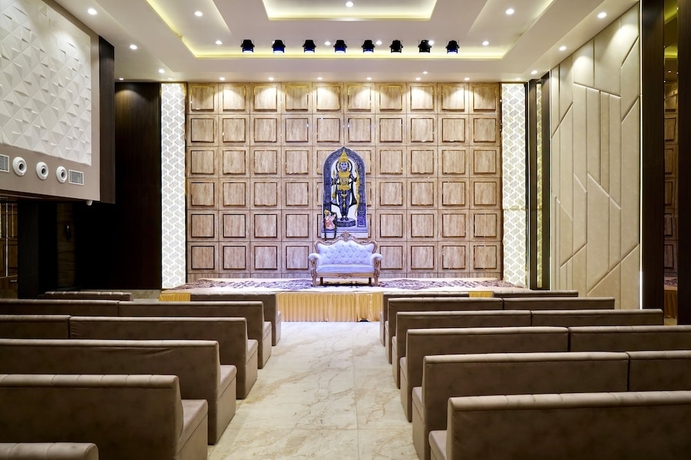 Imagen del bar/restaurante del Hotel Balaji Palace, Varanasi. Foto 1