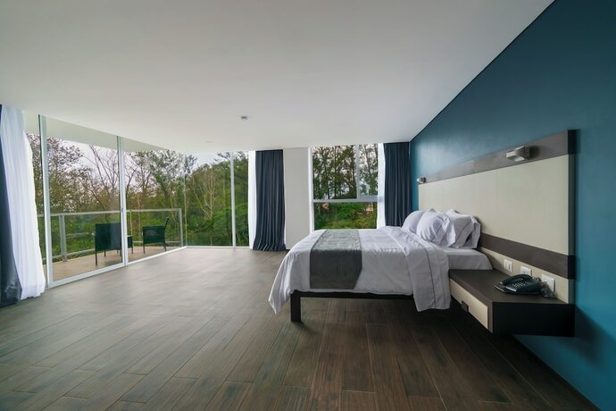 Imagen de la habitación del Hotel Balc&oacute;n del Parque. Foto 13