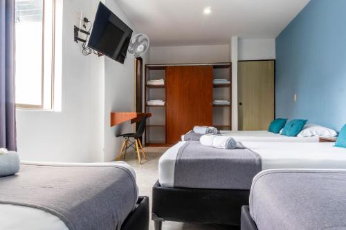 Imagen de la habitación del Hotel Balcones 70 Laureles. Foto 17