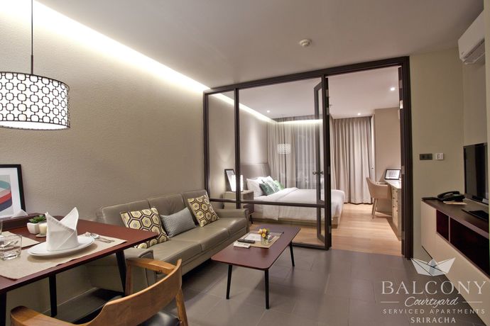 Imagen de los interiores del Hotel Balcony Courtyard Sriracha Hotel & Serviced Apartments. Foto 10