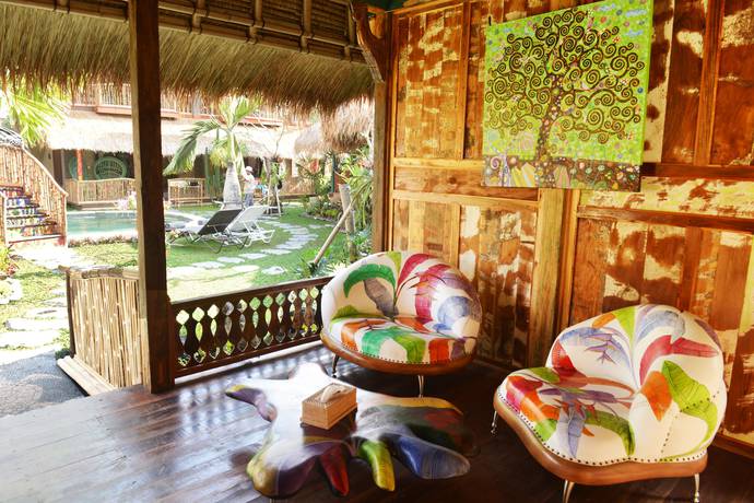 Imagen de los interiores del Hotel Bali Bohemia. Foto 18