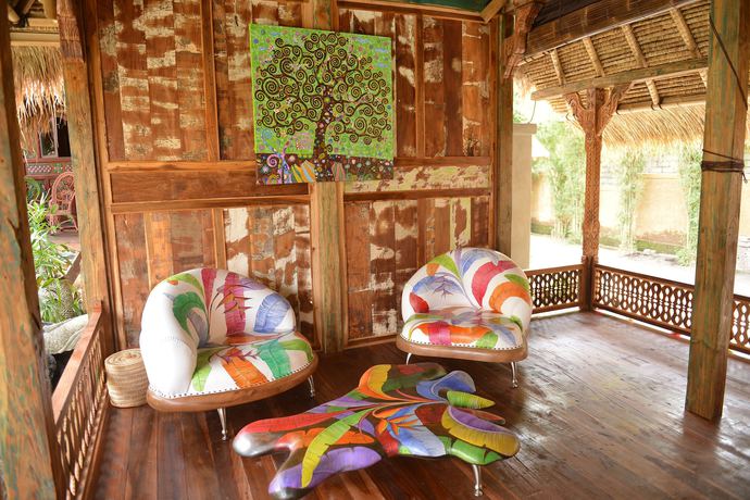 Imagen de los interiores del Hotel Bali Bohemia. Foto 19