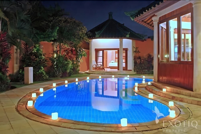 Imagen de la piscina del Hotel Bali Jade Villas. Foto 19