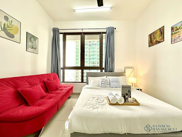 Imagen de la habitación del Hotel Bali Sea View Residences Melaka by Stayrene. Foto 11