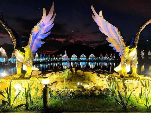 Imagen de los exteriores del Hotel Bali Villa Kampot. Foto 17