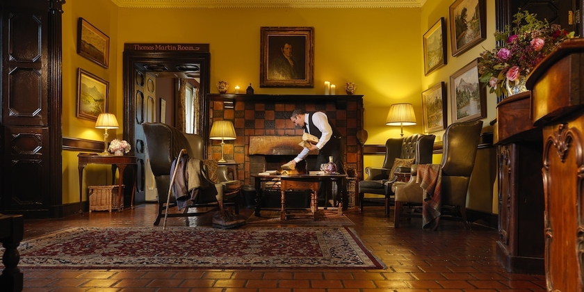 Imagen de los interiores del Hotel Ballynahinch Castle. Foto 19