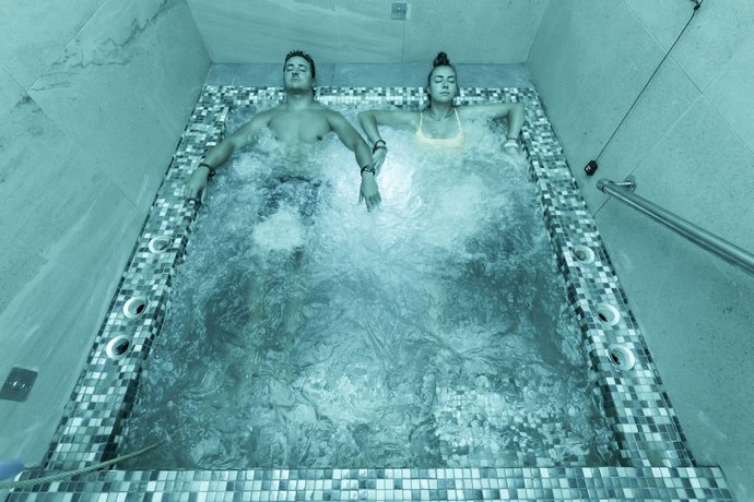 Imagen de la piscina del Hotel Balneario De Fitero - Hotel Bécquer. Foto 17