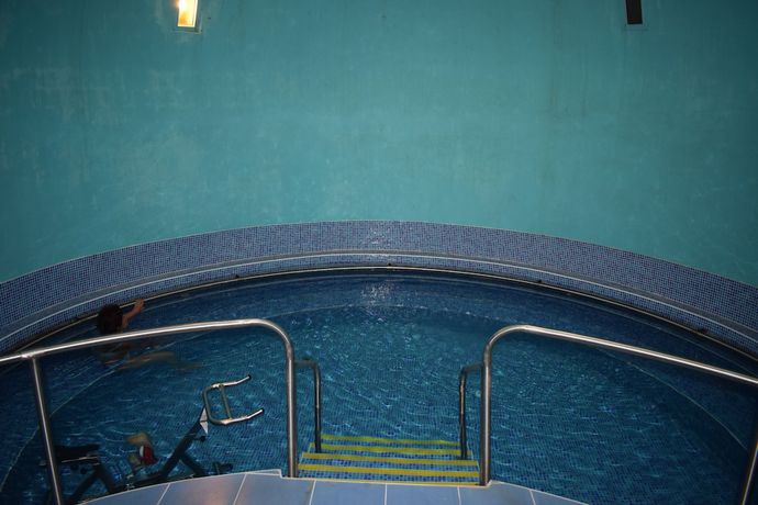Imagen de la piscina del Hotel Balneo Roza. Foto 17