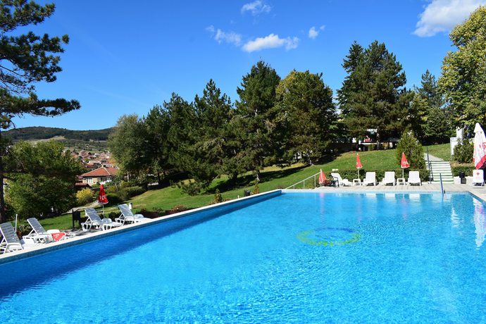 Imagen de la piscina del Hotel Balneo Roza. Foto 19