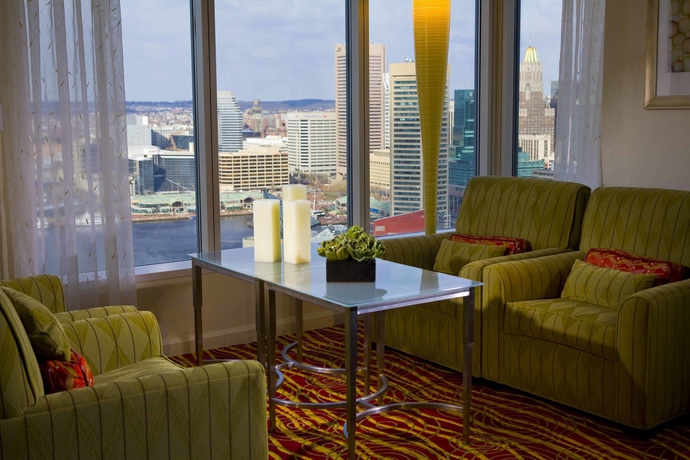 Imagen de los interiores del Hotel Baltimore Marriott Waterfront. Foto 7