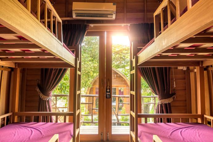 Imagen de la habitación del Hotel Bamboo Bungalow. Foto 10