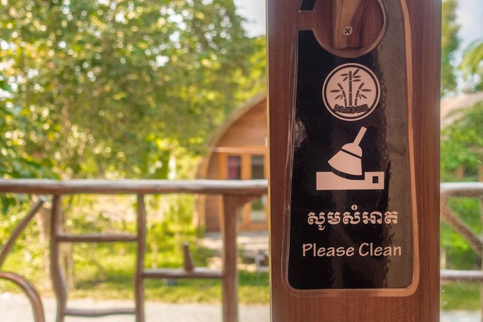 Imagen de la habitación del Hotel Bamboo Bungalow. Foto 19