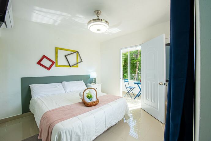 Imagen de la habitación del Hotel Bamboo House. Foto 13