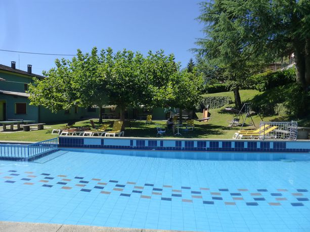 Imagen de la piscina del Hotel Bamboohouse Motel Riazzino. Foto 20