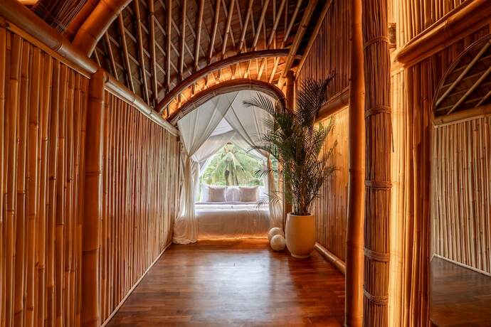 Imagen general del Hotel Bambootel Sawah View. Foto 7