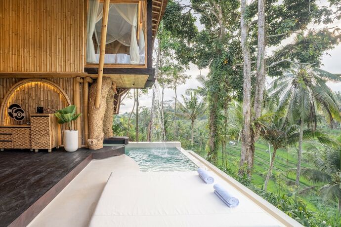 Imagen general del Hotel Bambootel Sawah View. Foto 9