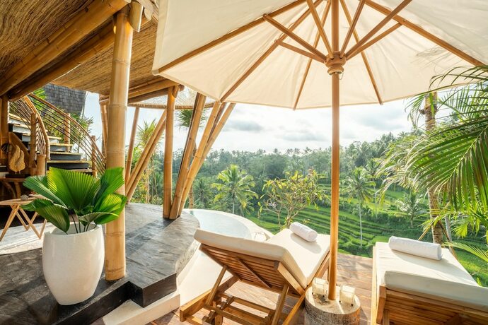 Imagen general del Hotel Bambootel Sawah View. Foto 11