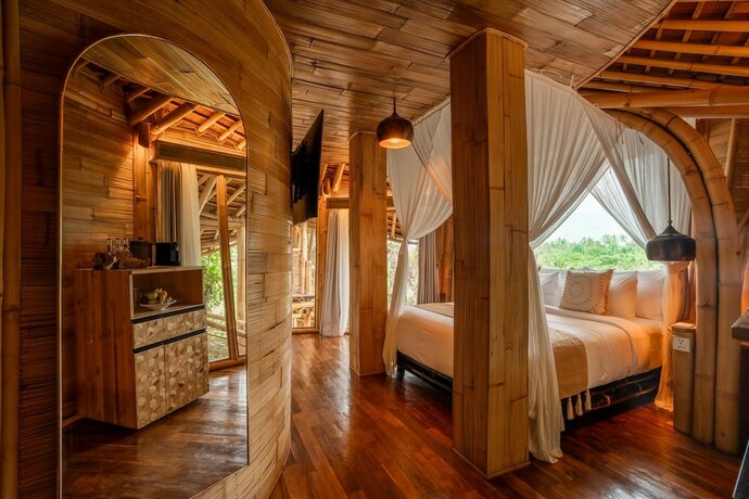 Imagen de la habitación del Hotel Bambootel Sawah View. Foto 15