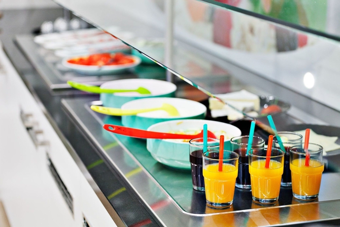 Imagen del bar/restaurante del Hotel B&B Bochum Hbf-Nord. Foto 3