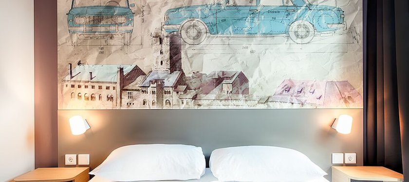 Imagen de la habitación del Hotel B&B Eisenach. Foto 10