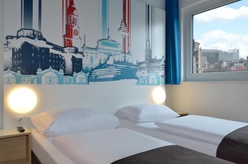 Imagen de la habitación del Hotel B&B Hamburg City-ost. Foto 9