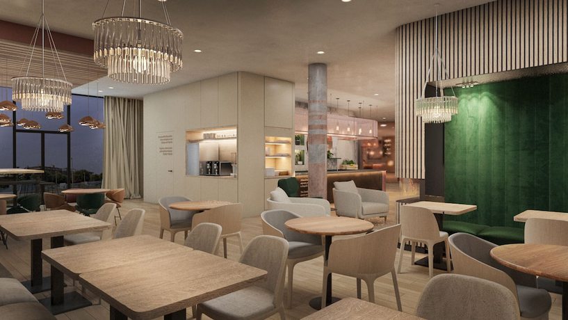 Imagen del bar/restaurante del Hotel B&B Lublin Centrum. Foto 3