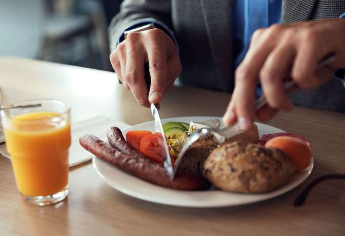 Imagen del bar/restaurante del Hotel B&B Lublin Centrum. Foto 5