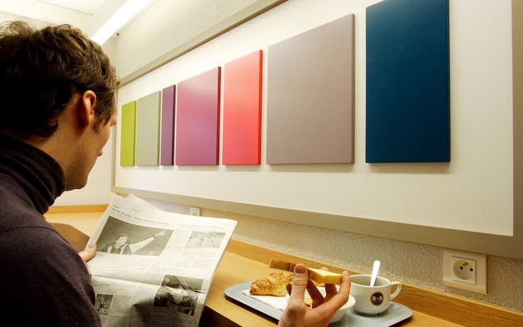 Imagen del bar/restaurante del Hotel B&B Lyon Sud Etats Unis. Foto 3