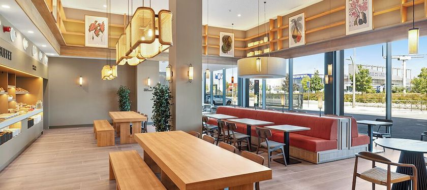 Imagen del bar/restaurante del Hotel B&B Madrid Fuenlabrada Retail Park. Foto 3