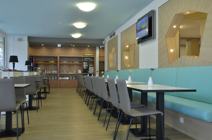 Imagen del bar/restaurante del Hotel B&B Nürnberg-City. Foto 3