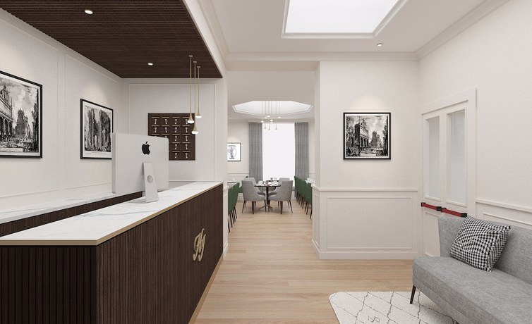 Imagen de los interiores del Hotel B&B Roma Italia Viminale. Foto 19