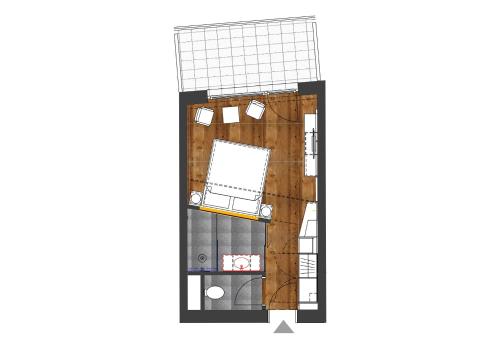 Imagen de la habitación del Hotel B&B VILLA-ALPIN. Foto 5