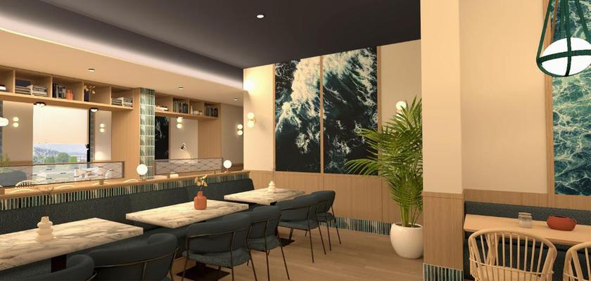 Imagen del bar/restaurante del Hotel BandB A Coru&ntilde;a Aeropuerto. Foto 4