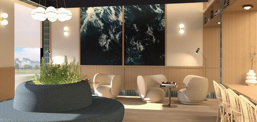 Imagen de los interiores del Hotel BandB A Coru&ntilde;a Aeropuerto. Foto 9