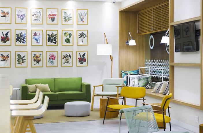 Imagen de los interiores del Hotel Bandb Hotels Rj Copacabana Forte. Foto 18