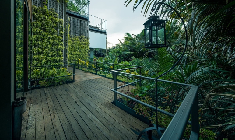 Imagen de los exteriores del Hotel Bangkok Tree House. Foto 12