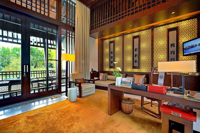 Imagen de los interiores del Hotel Banyan Tree Hangzhou. Foto 8