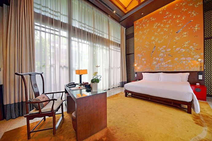 Imagen de la habitación del Hotel Banyan Tree Hangzhou. Foto 5