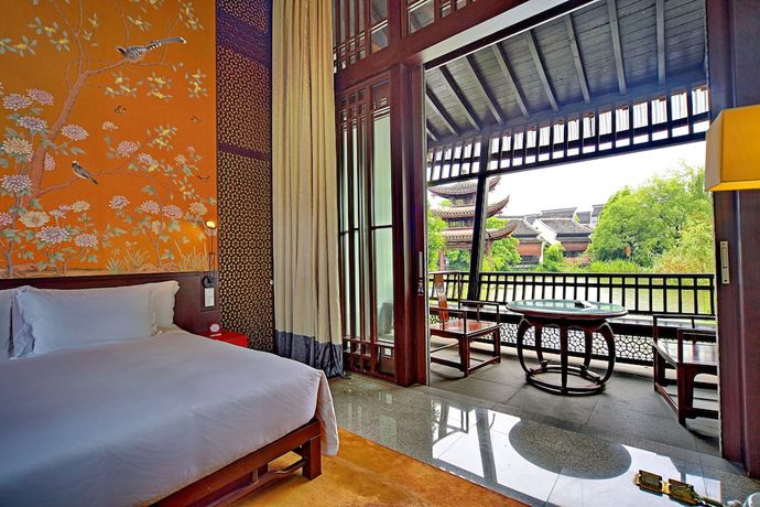 Imagen de la habitación del Hotel Banyan Tree Hangzhou. Foto 6