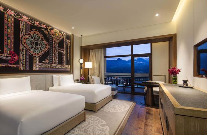 Imagen de la habitación del Hotel Banyan Tree Jiuzhaigou. Foto 12