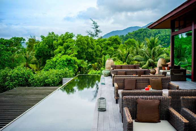 Imagen del bar/restaurante del Hotel Banyan Tree Lang Co. Foto 7